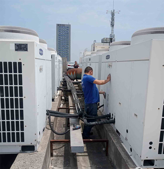 道外中央空调制热和不制冷系统维修方法